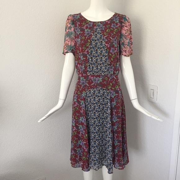Johnny was sonny mixed floral print Dress - Picture 2 of 14
